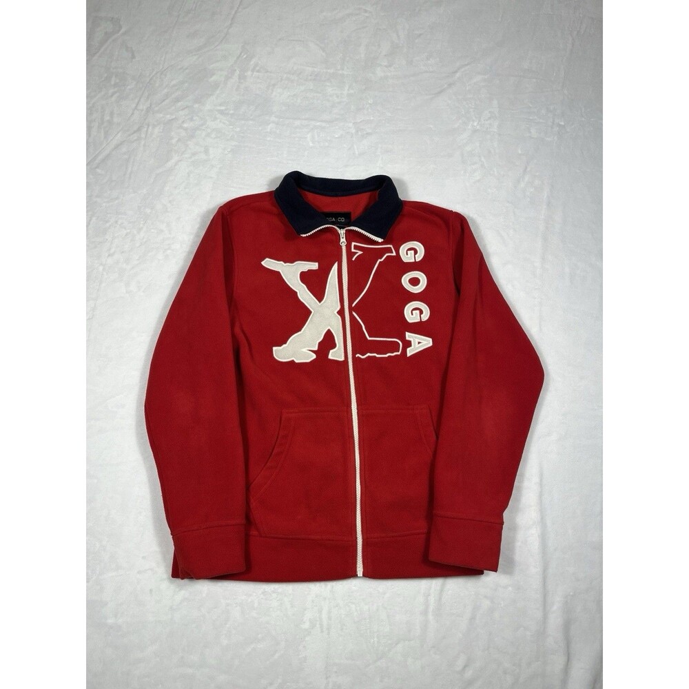 Goga & Co Trademark Collection Fleece Jacket Rare Size Medium